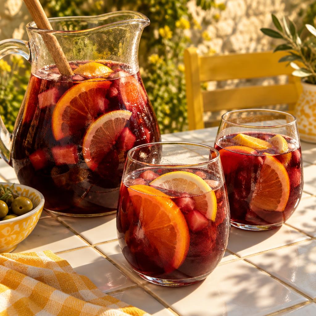 Sangria i solen